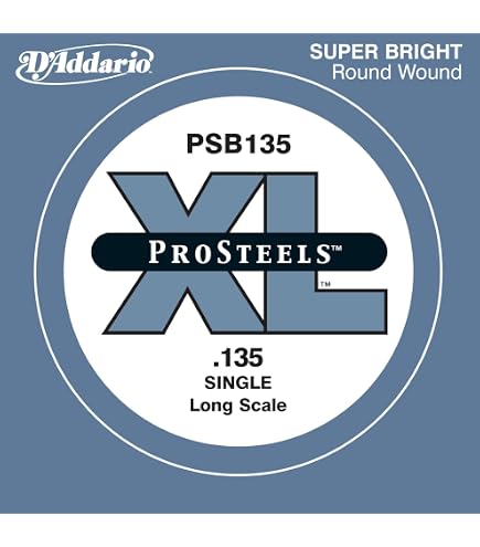 Amazon.com: D'Addario XLB135 Nickel Wound Bass Guitar Single