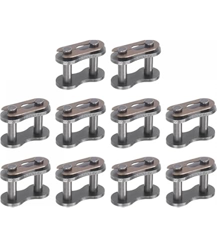 thumbnail image 2 of #80 Roller Chain Connecting Links - 5 Pack Industrial Grade Carbon Steel 2 of 12