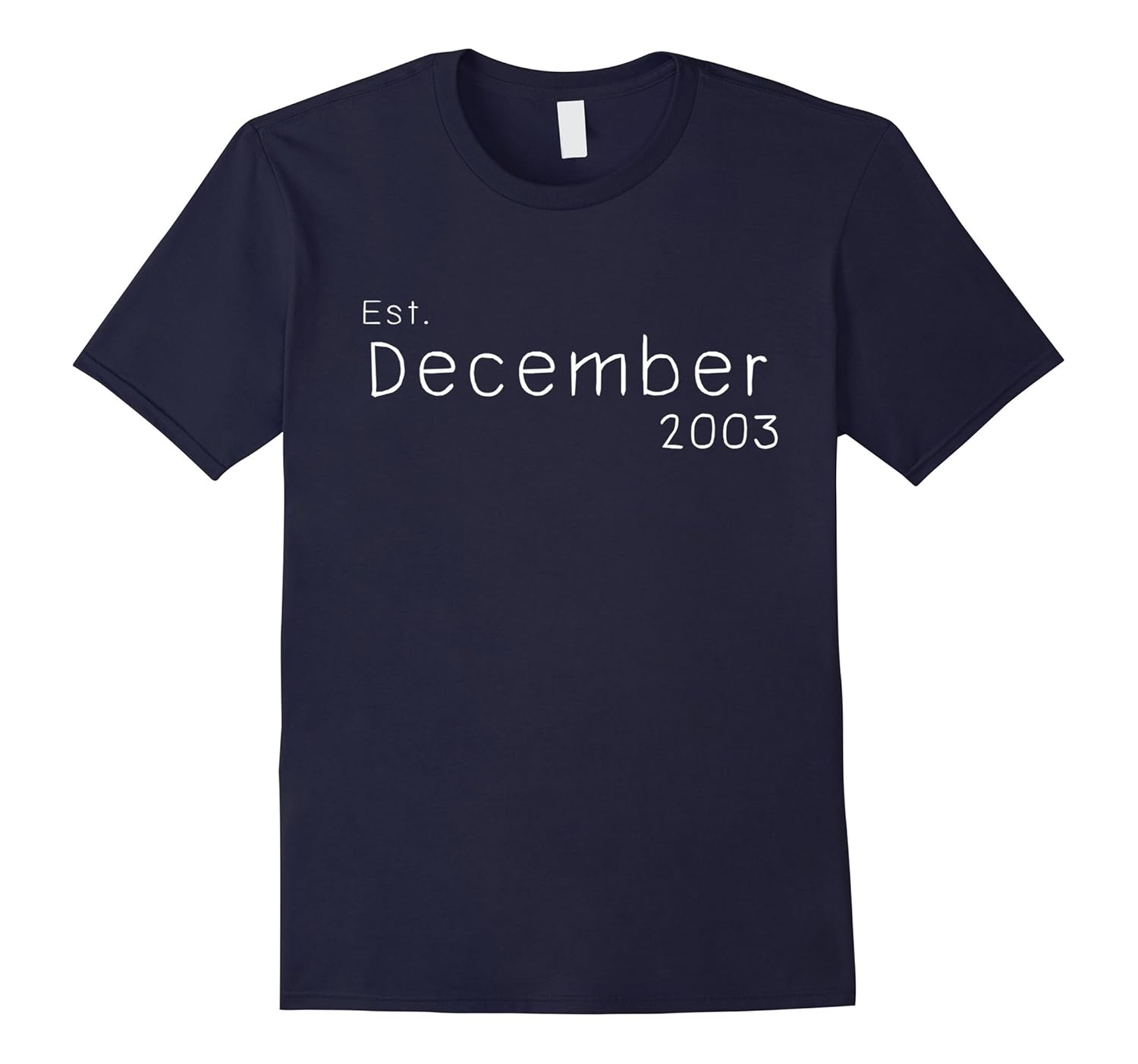 Est December 2003 Shirt Funny 14th Birthday Gifts TShirt-Rose