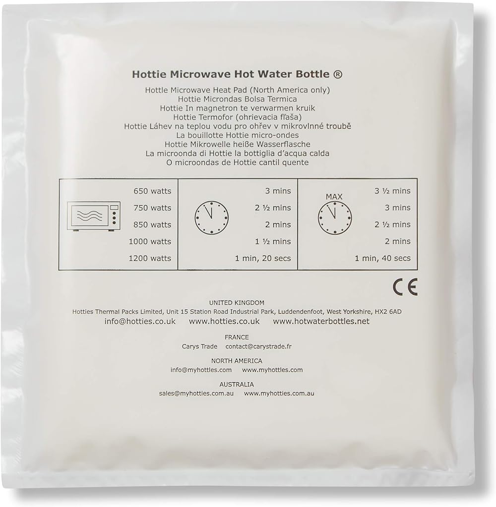 Hotties Replacement Core Thermal Pack for Hotties Backwraps Microhotties