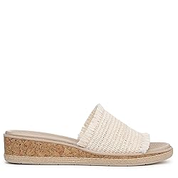 BZees Womens Breezy Slide Sandal Natural Stretch