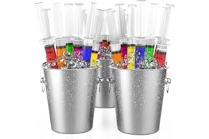 PLAYSHEEK Halloween Jello Shot Syringes,Pack of 25 Plastic 2 oz Halloween Drink Syringes Shots for alcohol Multi Use 60ml Syringe for Thanksgiving Christmas Holiday Birthday Parties