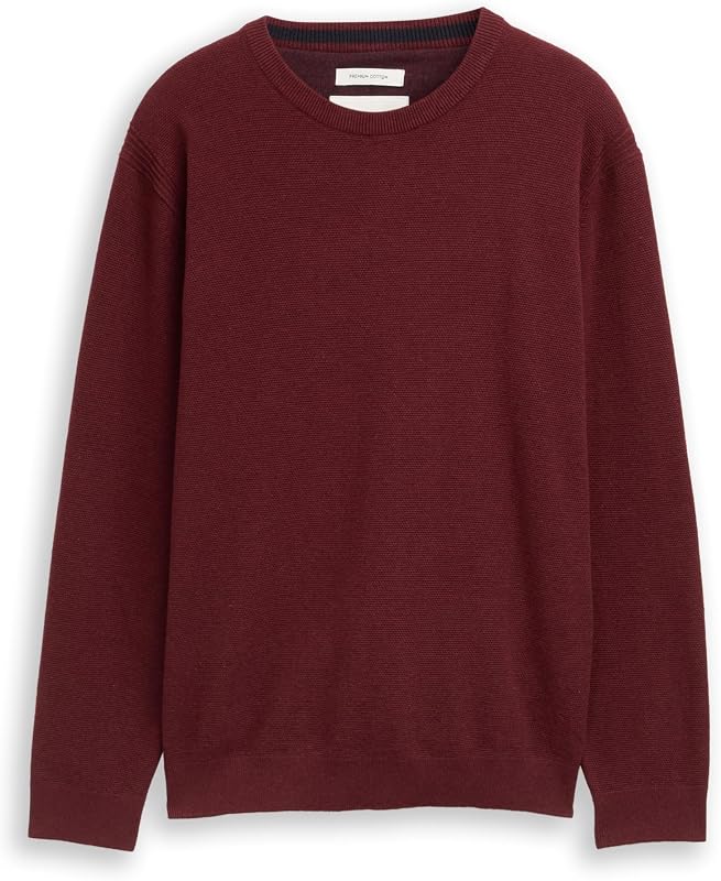 Suéter para Hombre, 39101 - Burdeos Melange, XL
