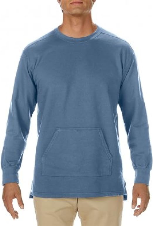 Comfort Colors Mens French Terry Pocket Sweatshirt At Amazon Men S