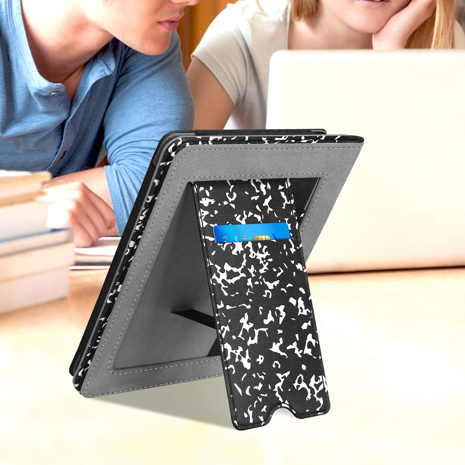 For Amazon Kindle Paperwhite 10th Gen 2018 Stand Case Sleeve Cover w/Hand Strap eBay