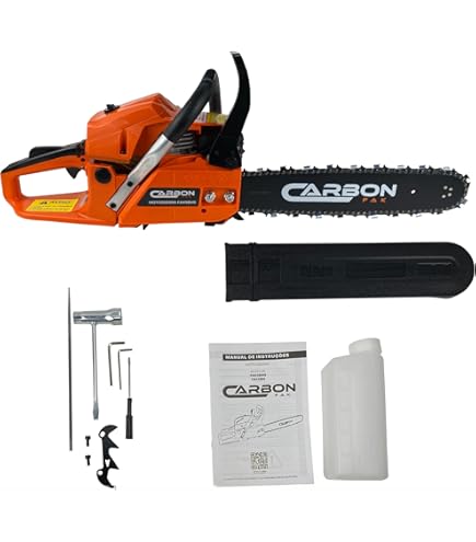 nachuさん Motosserra À Gasolina 20'' 54cc Tcs58x-20 Toyama Cor Vermelho