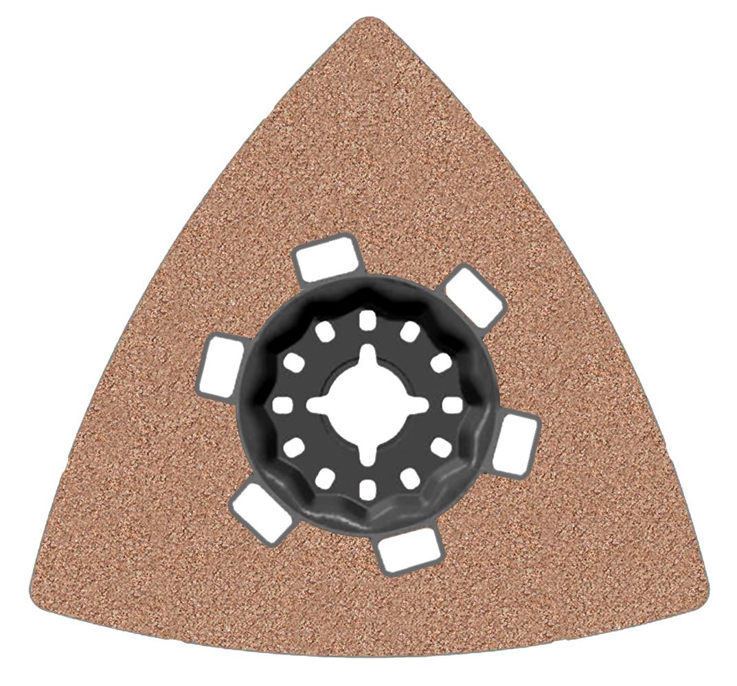 Bosch Accessories Starlock AVZ 90 RT10 2609256F04 Sanding Plate 100 Grit Black