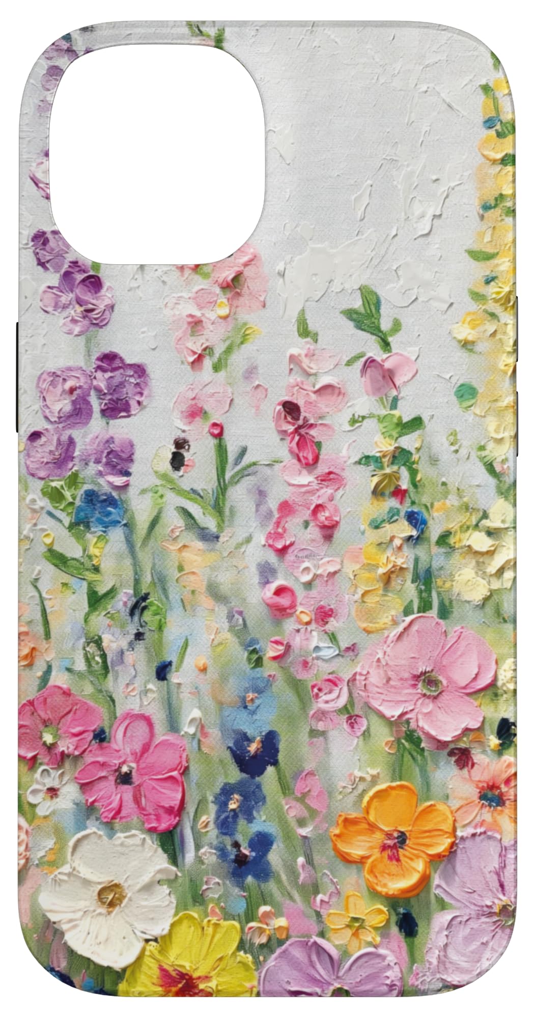 Blossom Nature Oil Painting Flowers Case for iPhone 14