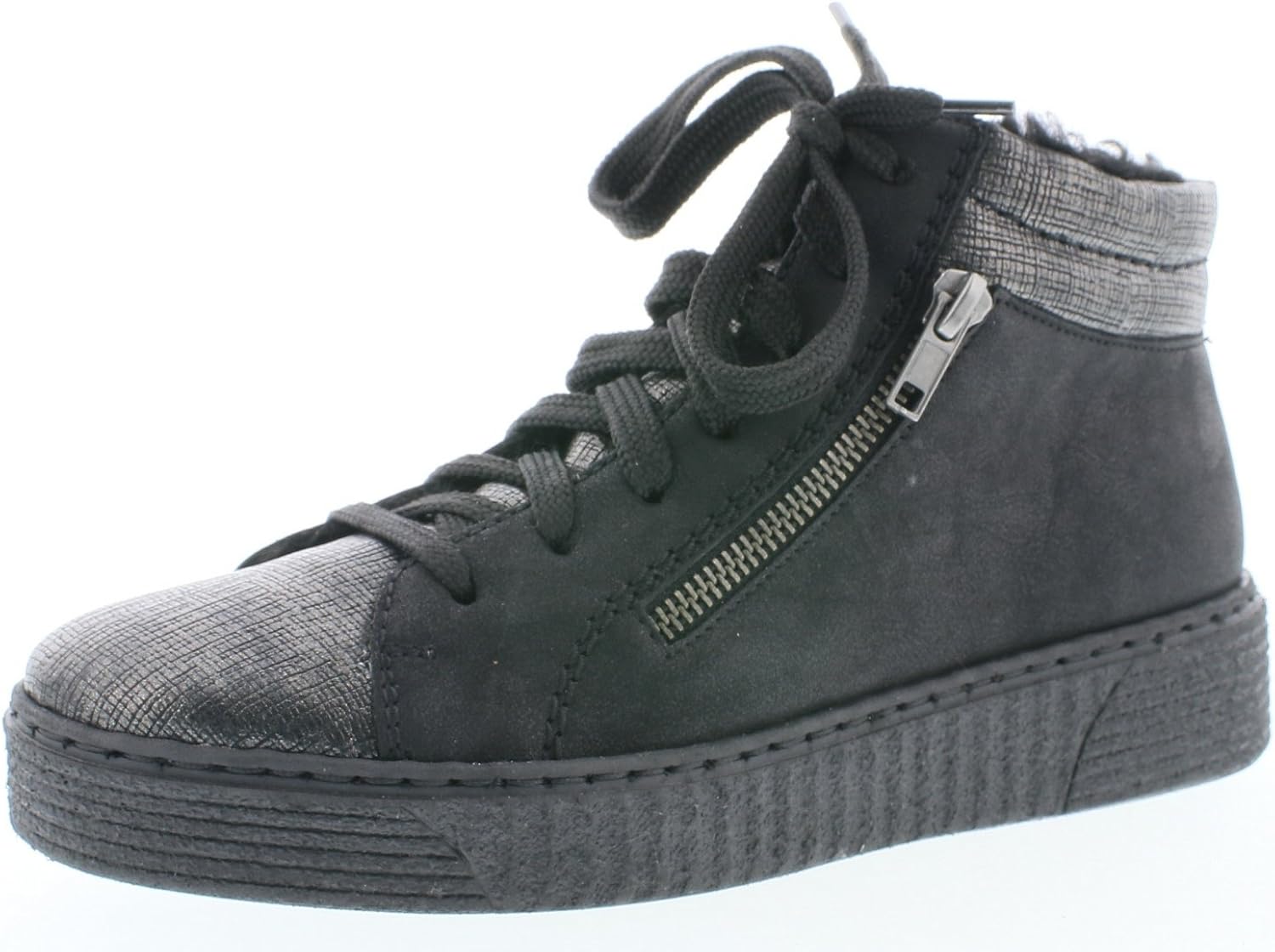 rieker high top trainers