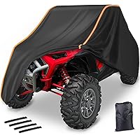 StarknightMT RZR UTV Cover 2-3 Seater - Waterproof 420D Heavy Duty Outdoor Storage Cover Compatible with Polaris RZR Ranger C