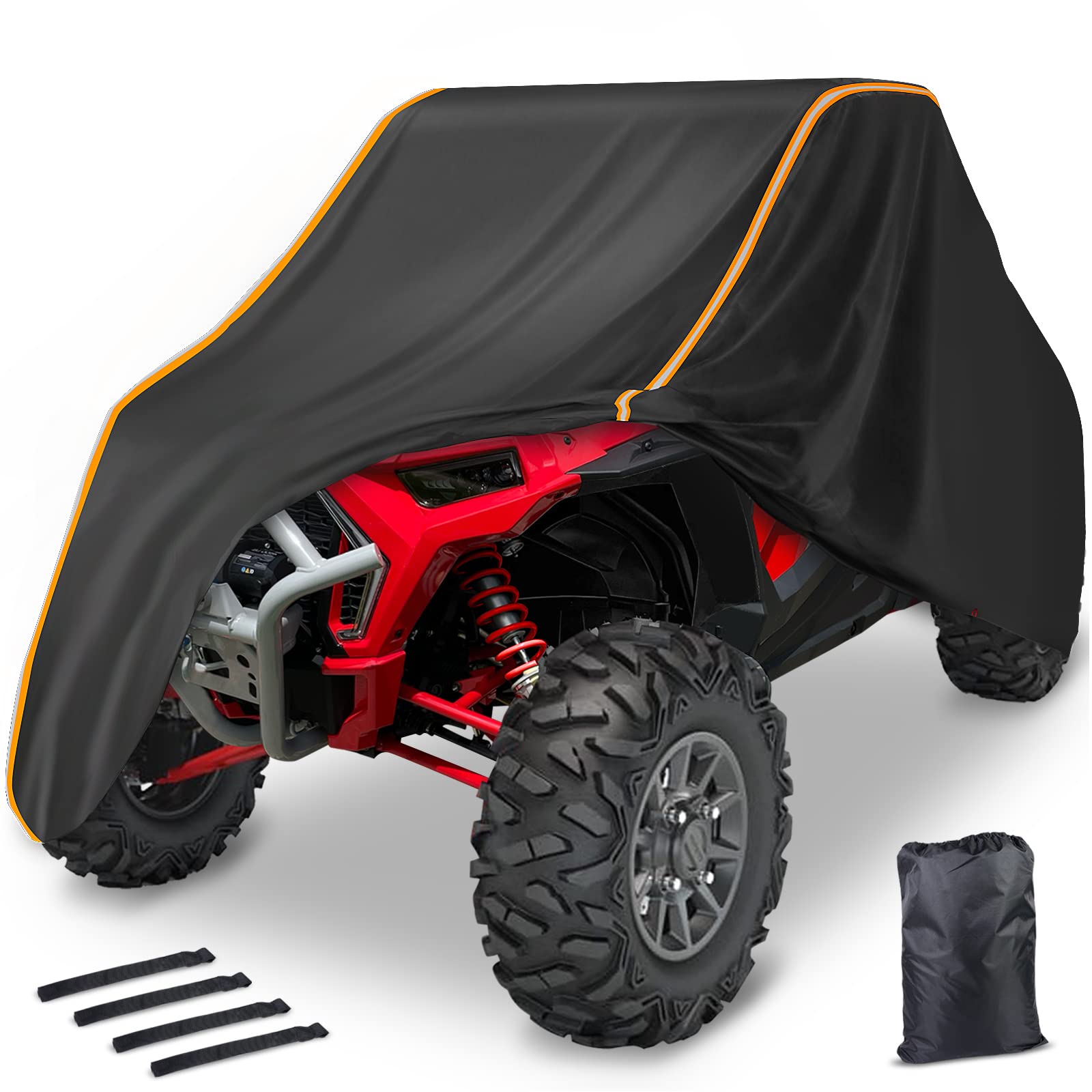 Photo 1 of StarknightMT RZR UTV Cover 2-3 Seater - Waterproof 420D Heavy Duty Outdoor Storage Cover Compatible with Polaris RZR Ranger Commander Defender YXZ 1000R Rhino Pioneer Maverick Sport ZFORCE General