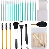 ADXCO 129 Pieces Cell Phone Cleaning Kit Camera Cleaning Kits USB Charging Port and Headphone Port Brush Set Compatible with 
