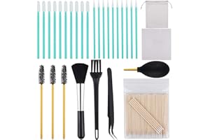 ADXCO 129 Pieces Cell Phone Cleaning Kit Camera Cleaning Kits USB Charging Port and Headphone Port Brush Set Compatible with Phone, iOS Android, Cell Phone, Electronics Cleaner