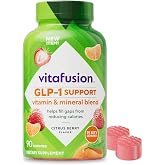 Vitafusion GLP1 Vitamin Supplement Support Gummy | 90 Multivitamin Gummies | for Adult Women &amp; Men | Vitamin &amp; Mineral Blend | Yummy Citrus Berry Flavor | Gluten and Dairy Free Supplement