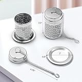 Reinmoson 304 Stainless Steel Tea Strainer 2 Pack 1.5 x 2.2 in view 2