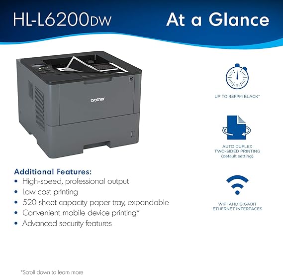 brother hll6200dwt printer