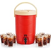 Windiboo 4.5 Gallon Insulated Drink Dispenser with Faucet – Large Capacity Beverage Server for Parties, BBQs, Events & Outdoor Gatherings