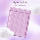 Switory 25pcs Padded Envelopes Purple Bubble Mailers 6x10 Waterproof view 5