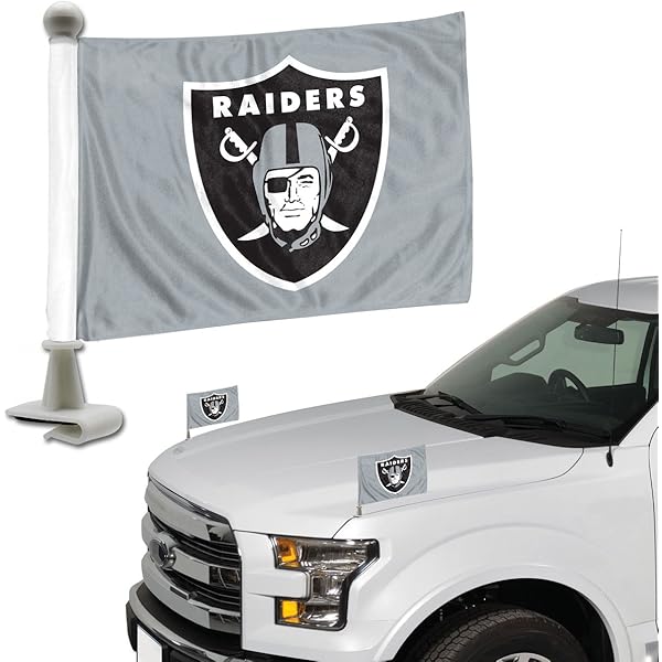 Las Vegas Raiders Accessorize Your Ride Auto Bundle primarianasaud.ro