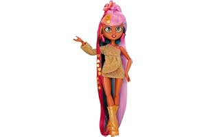 IMC TOYS VIP Girls Hair Makeover Quinn Fashion Doll with 11" Colorful Long Styling Hair and 5 Accessories Fashion Toy, Girls and Boys Ages 5 and Up, 10 Inch Doll