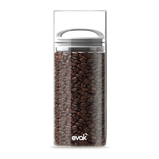 Evak Best Airless Storage Canisters, Patented & Designed in USA (