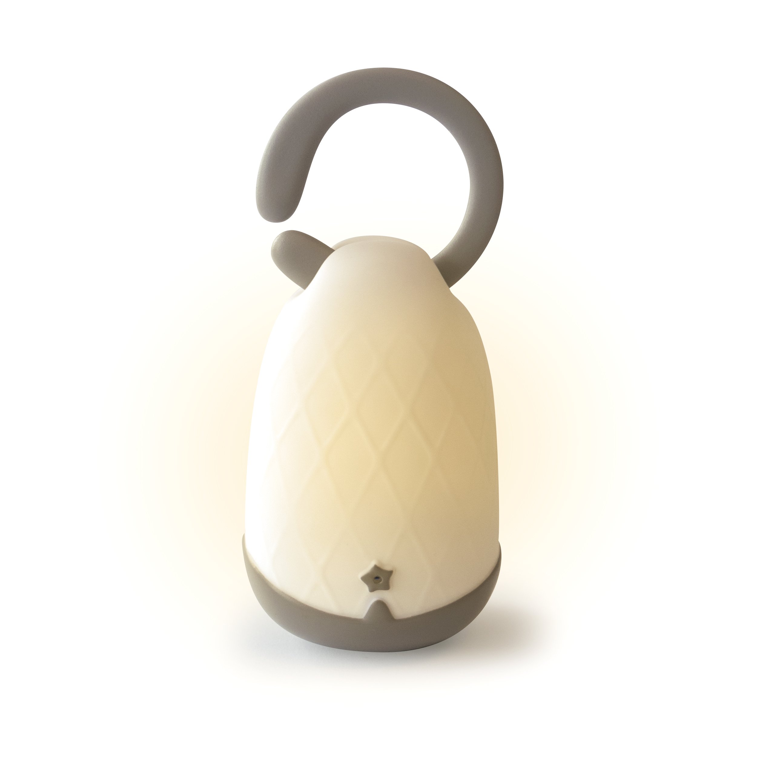 Pabobo by Angelcare Night Light Latern for Toddlers in Grey
