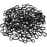 50Pcs Mini Carabiner Clip Tiny Spring Snap Hook Keychains Micro Carabiners for Paracord EDC Key Rings Outdoor Hiking Fishing Camping Backpack Accessories