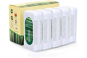 CARE HOME CareHome Refrigerator Deodorizer | 5 Pack Odor Absorber | Fridge and Freezer Odor Eliminator | Natural Smell Remover and Moisture Absorber for Wardrobe, Closet, Car, Litter Box, and Basement