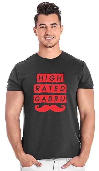 Buy Turbowolf Cotton Graphic Printed Tshirts For Men Slogan