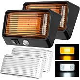 BlueFire RV Exterior LED Porch Light with Motion Sensor – Waterproof, Energy Efficient, Easy Installation, Bright Outdoor LED