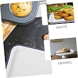 Milisten Enamel Baking Tray 34x44cm Non-Stick Roasting Pan Oven Dishwasher Safe view 7