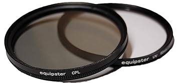 equipster UV + Polfilter Set für Canon 35mm f2 EF IS USM