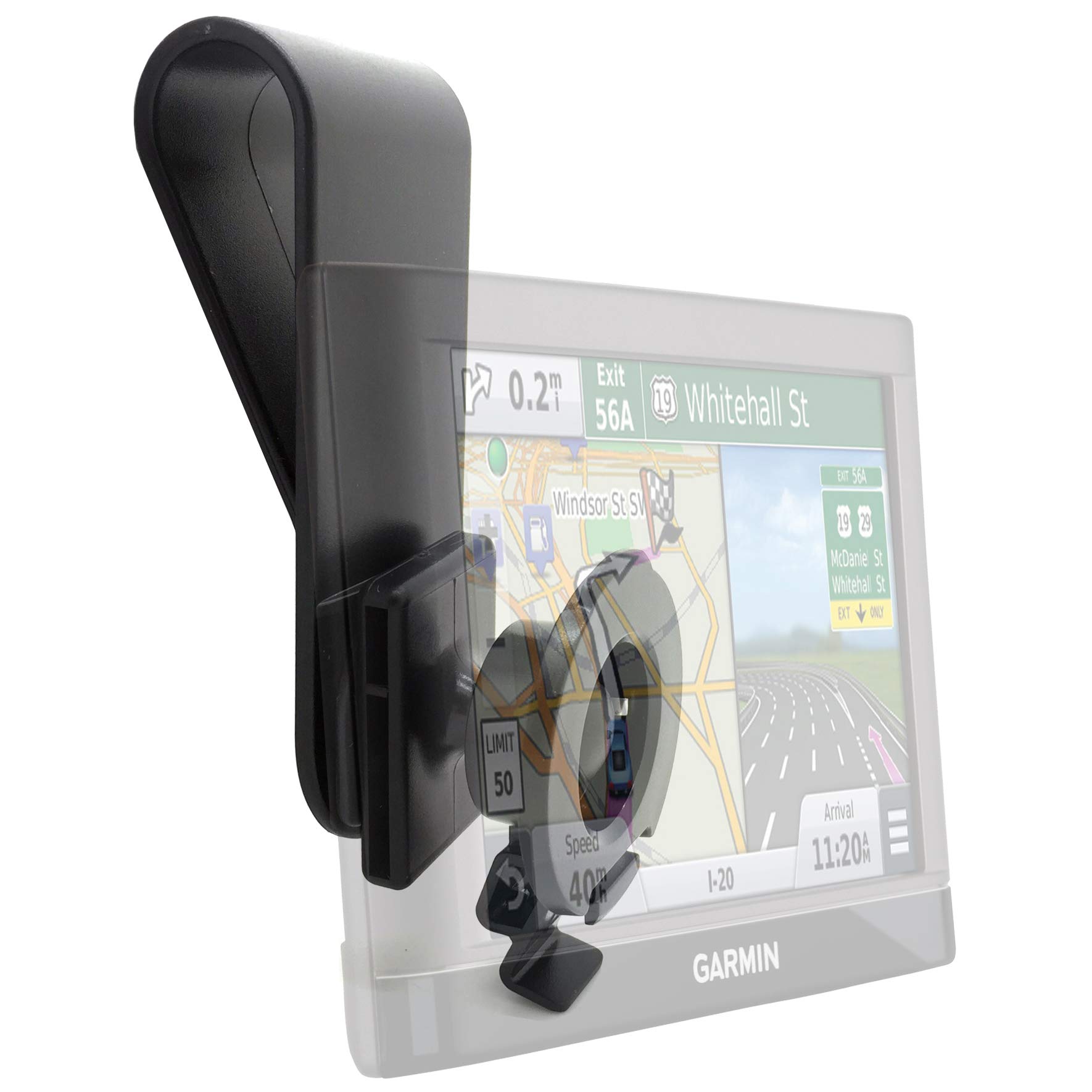 Mua LycoGear Sun Visor Car Clip Holder Mount for Garmin Drive DriveSmart 50 51 52 60 61 62 63