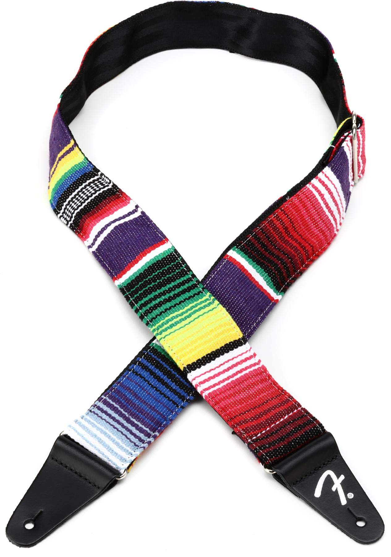 Fender® Serape Strap Purple Multi Polyester/Cotton 5 cm Wide Purple Multi Colour — image 1