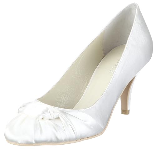 Menbur Rosa Zapatos De Tacón De Novia Color Beige Talla