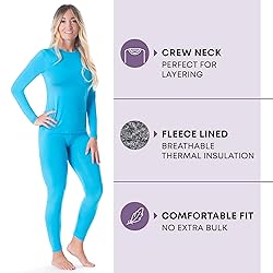 Rocky thermal underwear women long johns womens