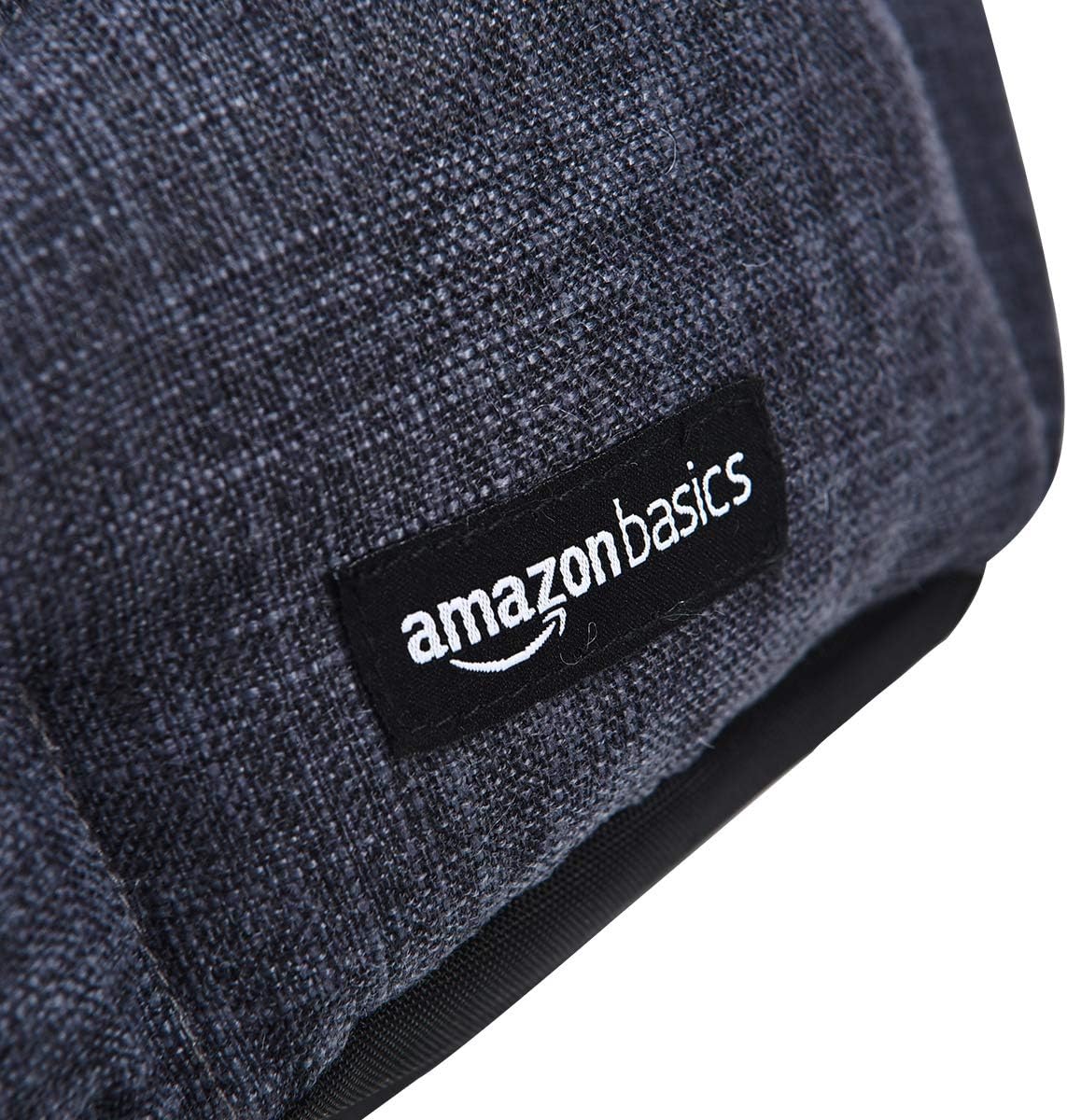 Basics Cuddler Bolster Round Pet Bed, Small (19 x 15 Inches), Grey : Pet Supplies