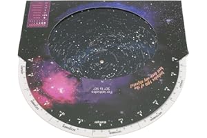 Star Finder Map, Cardboard Star Map Guide, Astronomy Reference Tool Rotating Night Sky, Great for Beginners Advanced Astronom