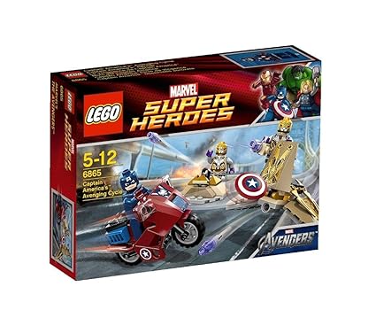 Lego Super Heroes Captain Americas Avenging Cycle