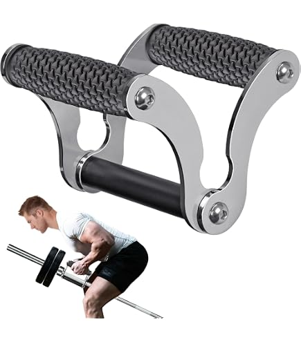Attache Landmine Pour Haltères 30 Mm - Rotation 360°, Compatible Hip Thrust Et Squat, Accessoire Musculation Noir