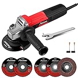 AVID POWER Angle Grinder, 7.5-Amp 4-1/2 inch