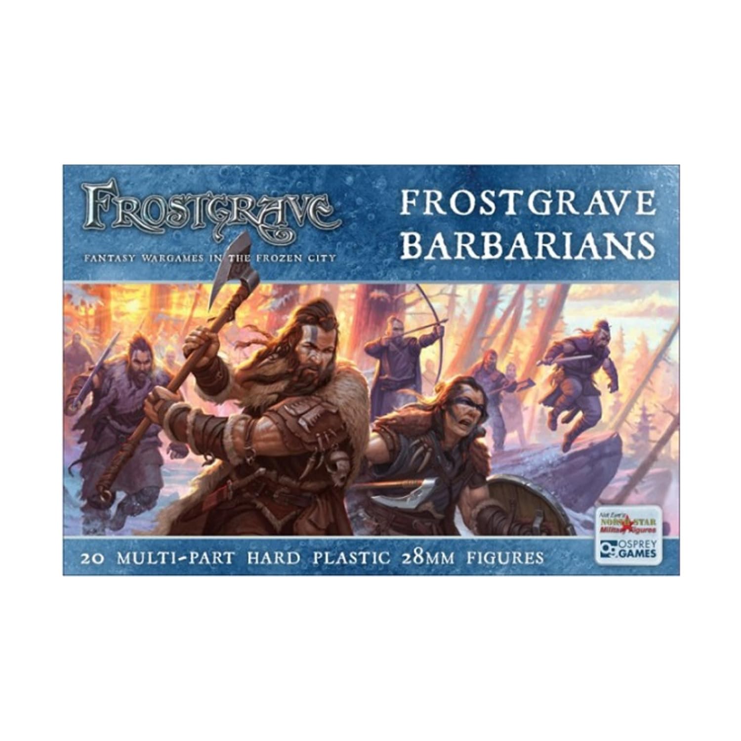 Frostgrave - Frostgrave Barbarians (20) (28mm scale) FGVP04 (North Star Military Figures)