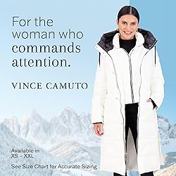 Vince Camuto Hooded Women's Puffer Jacket, Womens