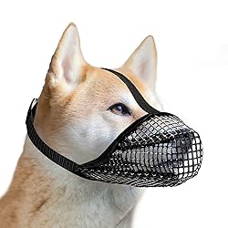 OHCOZZY Soft Mesh Dog Muzzle Won‘t Contact Nose
