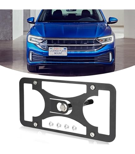 Fenders For Volkswagen Tiguan Front License Plate Bracket - Foto 3