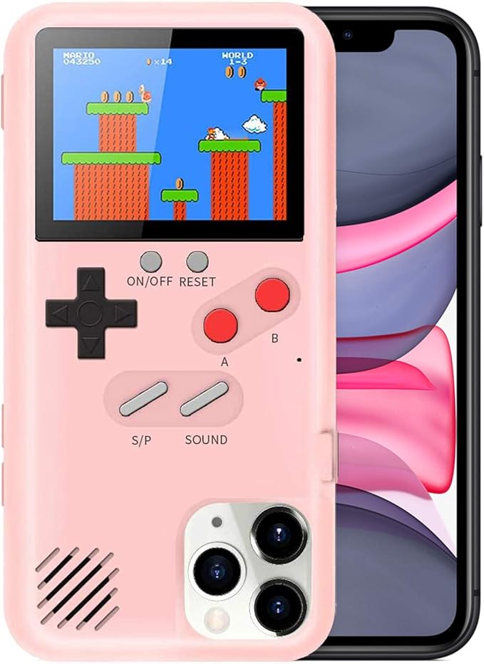 Playable Gameboy Case for iPhone 12 Pro Max, Retro 3D