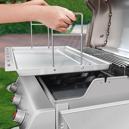 6787 Full Size Grill Griddle Insert for Weber Spirit 300