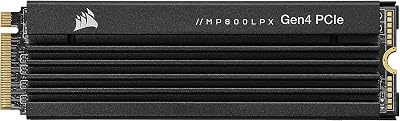 Corsair MP600 PRO LPX 2TB M.2 NVMe Gen4 SSD for PS5 7100 MB/s Read 6800 MB/s