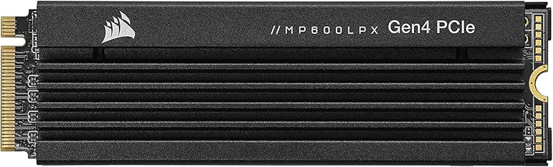 Corsair MP600 PRO LPX 2TB M.2 NVMe Gen4 SSD for PS5 7100 MB/s Read 6800 MB/s