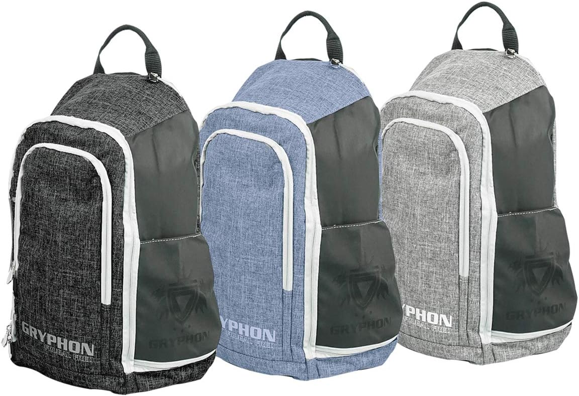 GRYPHON Frugal Fred Field Hockey Backpack (Blue Denim) : Sports & Outdoors